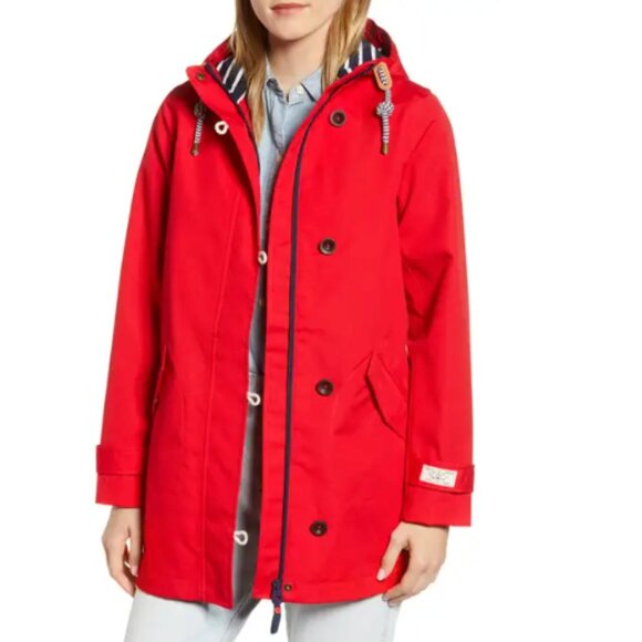 Joules || Coast Hooded Waterproof Jacket - Picture 1 of 9